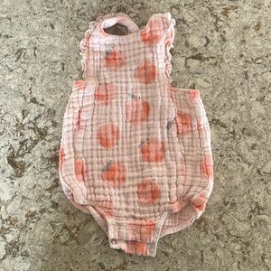 Peach romper